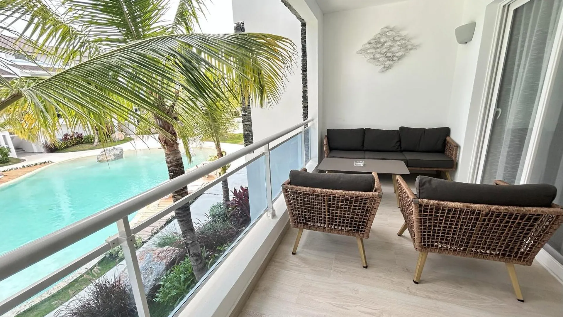아파트 Caribbean Dream Condo Ac Wifi La Laguna 도미니카 공화국